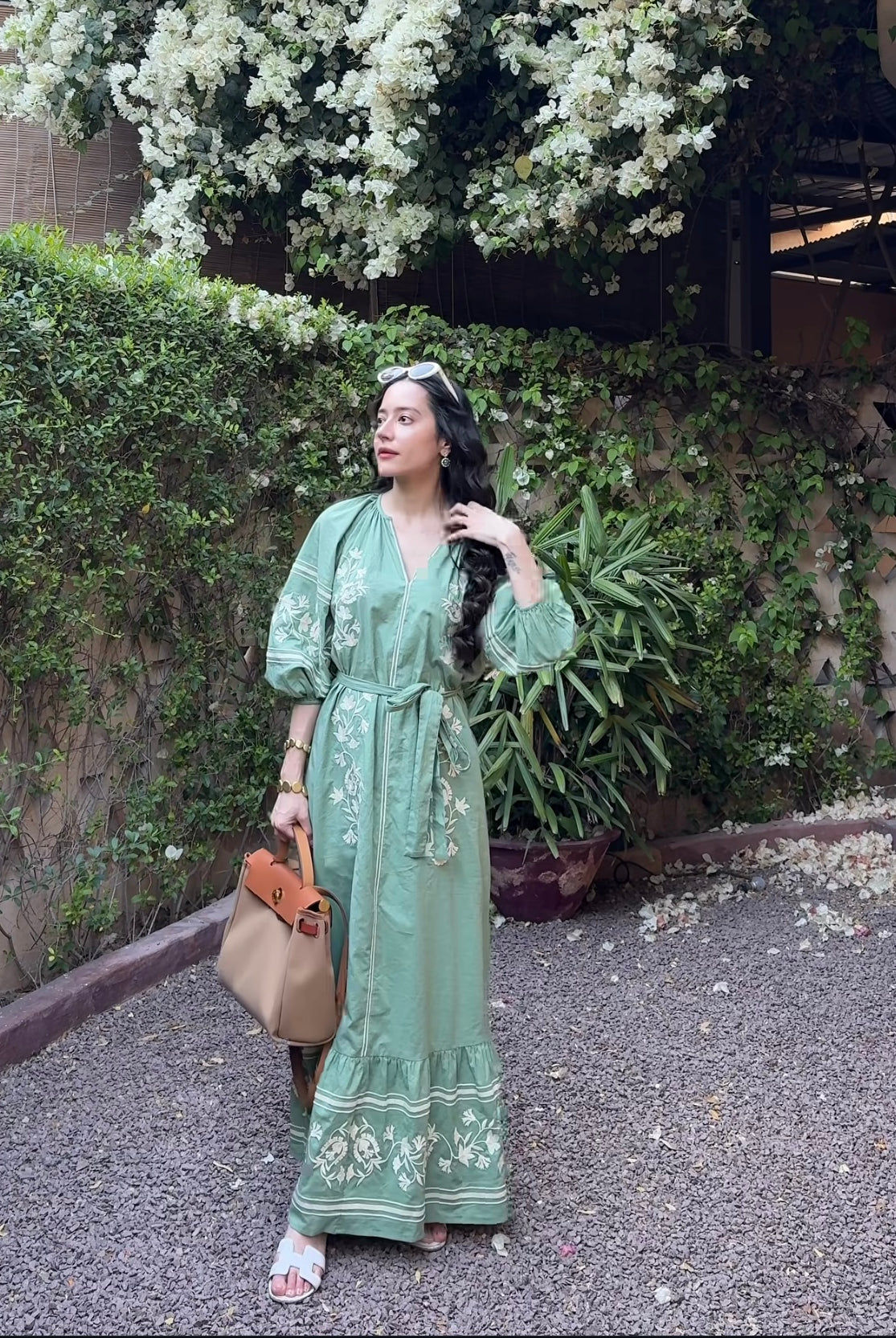 Komal Kapoor Grover in Celia Maxi Dress Calling June