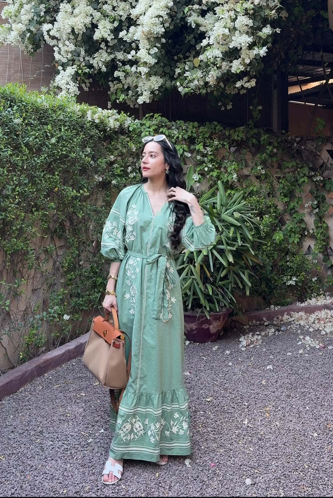 Komal Kapoor Grover in Celia Maxi Dress Calling June