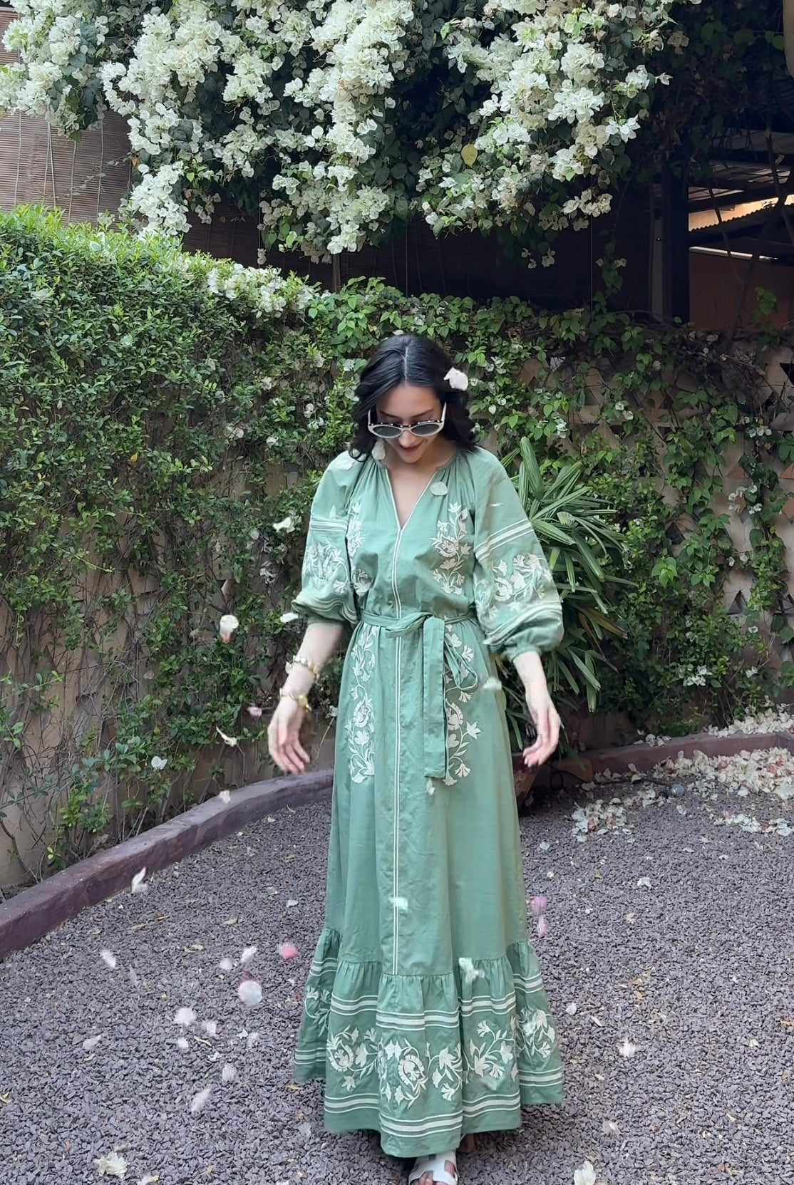 Komal Kapoor Grover in Celia Maxi Dress Calling June