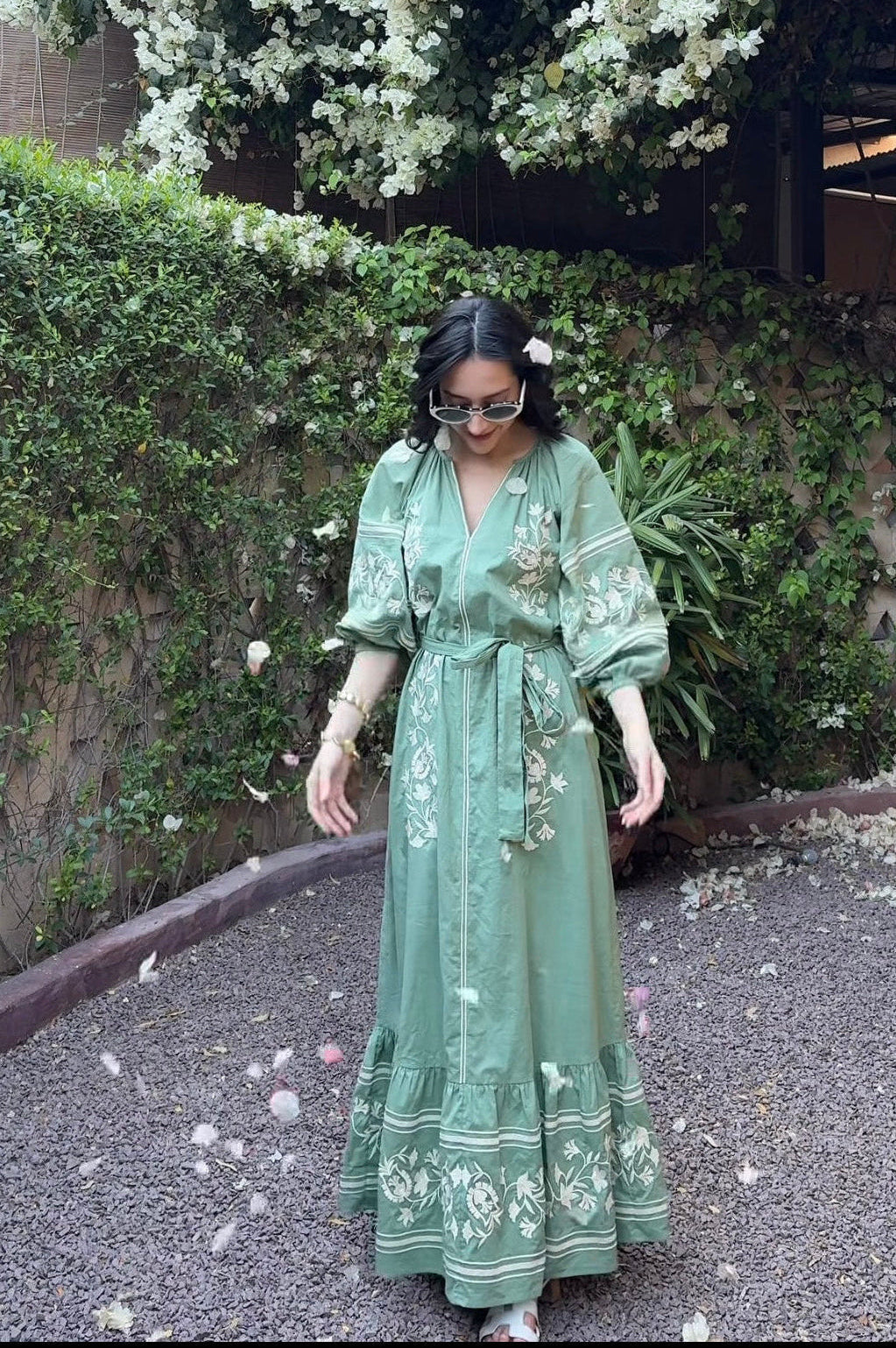 Komal Kapoor Grover in Celia Maxi Dress Calling June