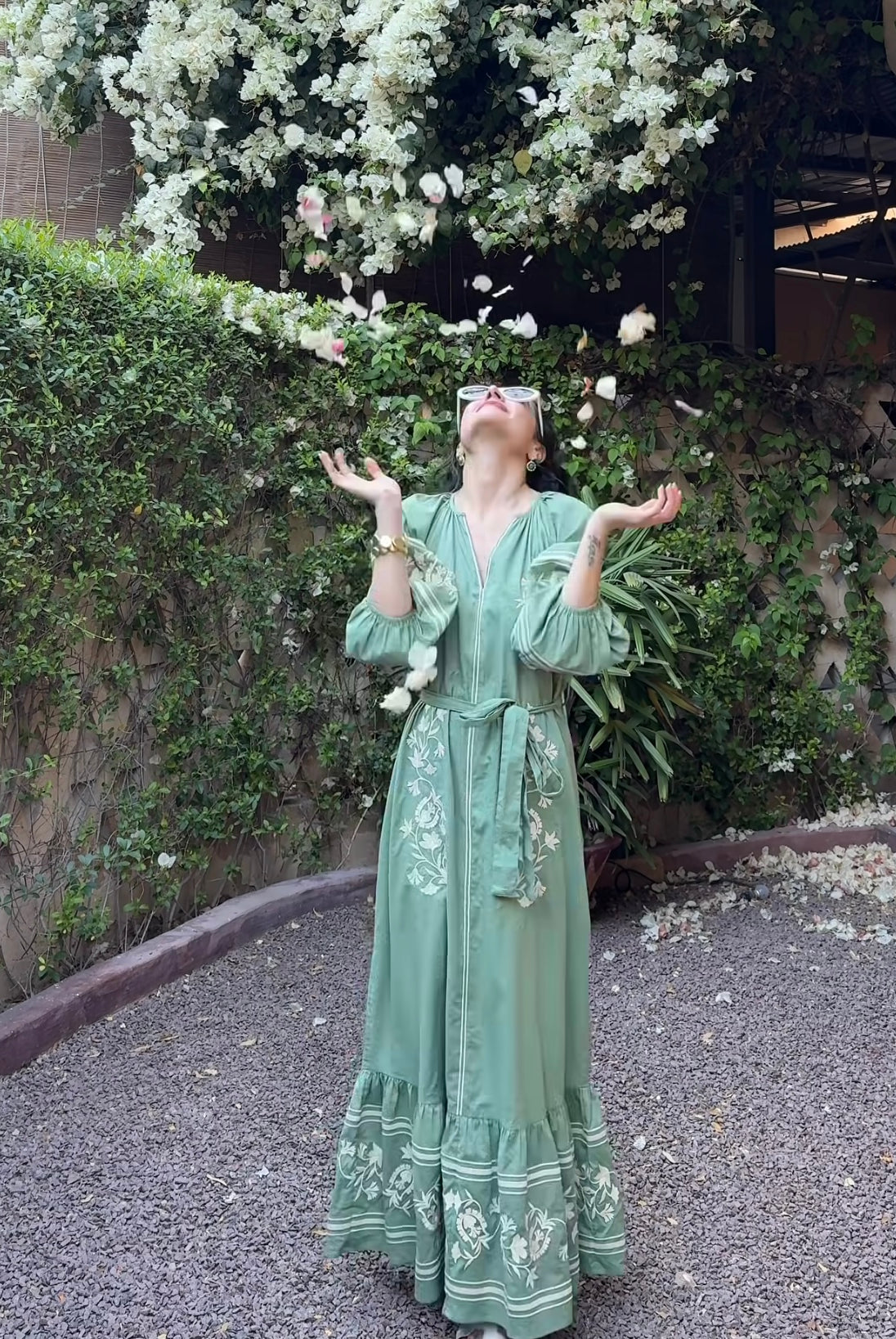 Komal Kapoor Grover in Celia Maxi Dress Calling June