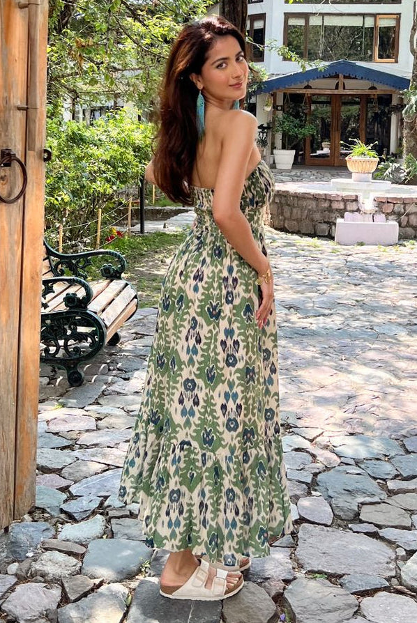 Yashaswinee in Nora Maxi Dress Calling June