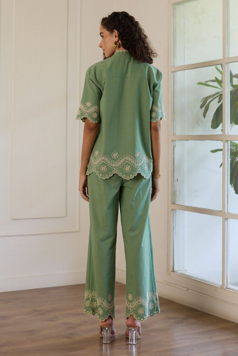Olive Co-ord Set - Calling June India