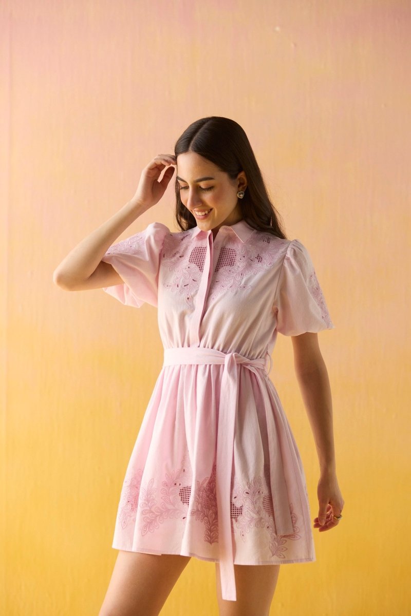 Sorbet Dress Pink - Calling June India