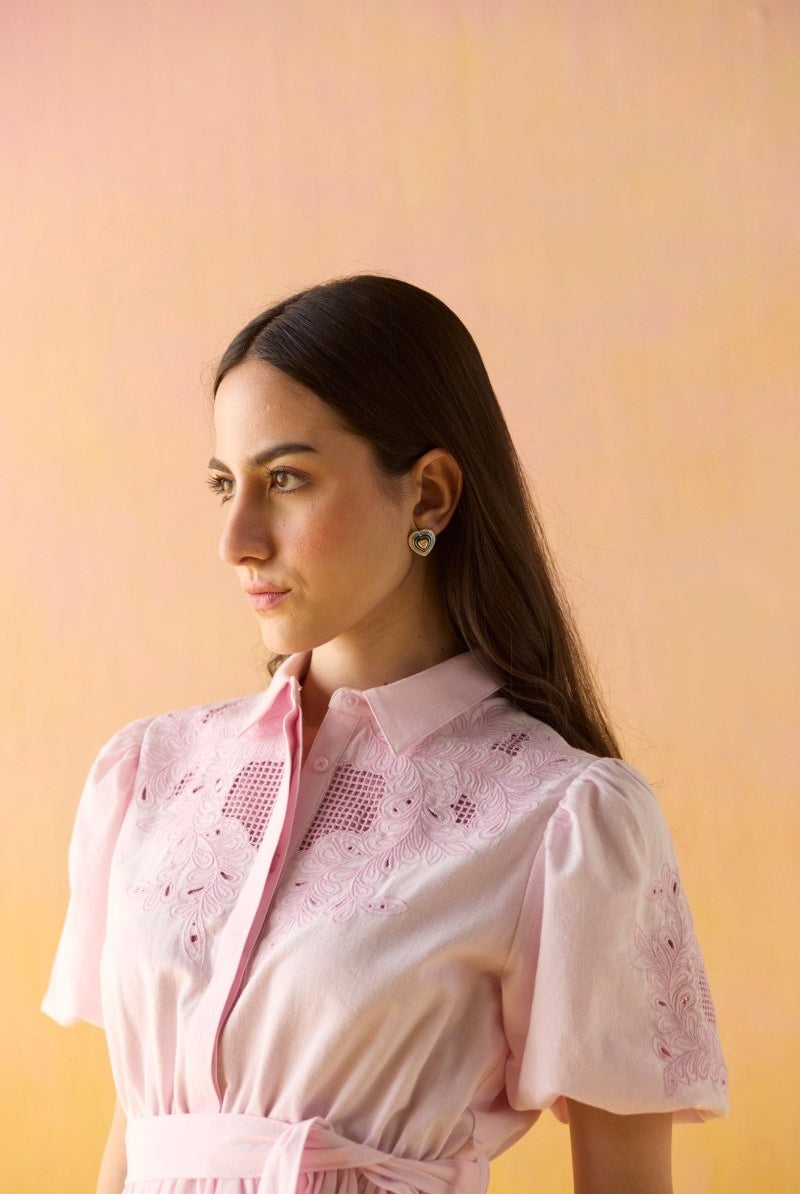 Sorbet Dress Pink - Calling June India