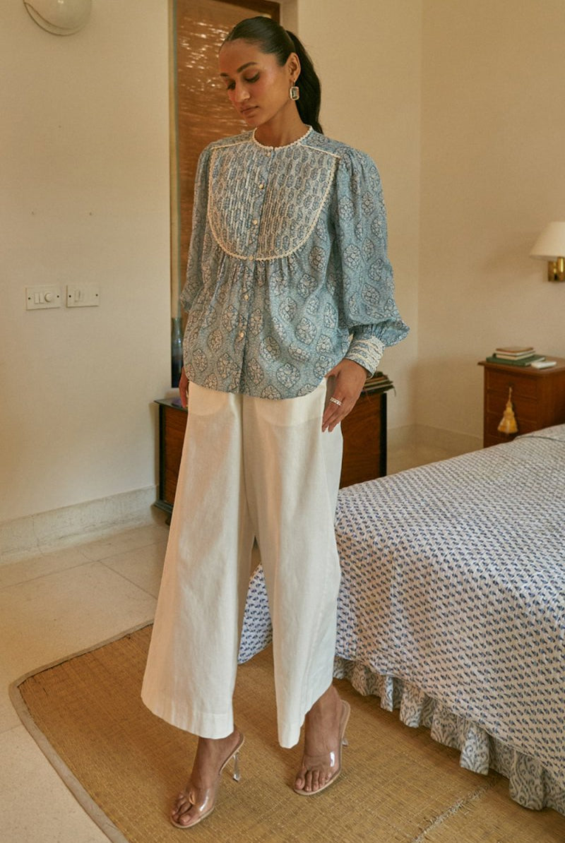 Ivy Blue Blouse - Calling June India