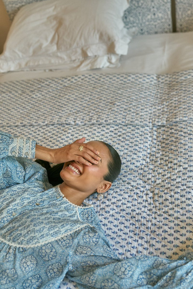 Ivy Blue Co-ord Set - Calling June India