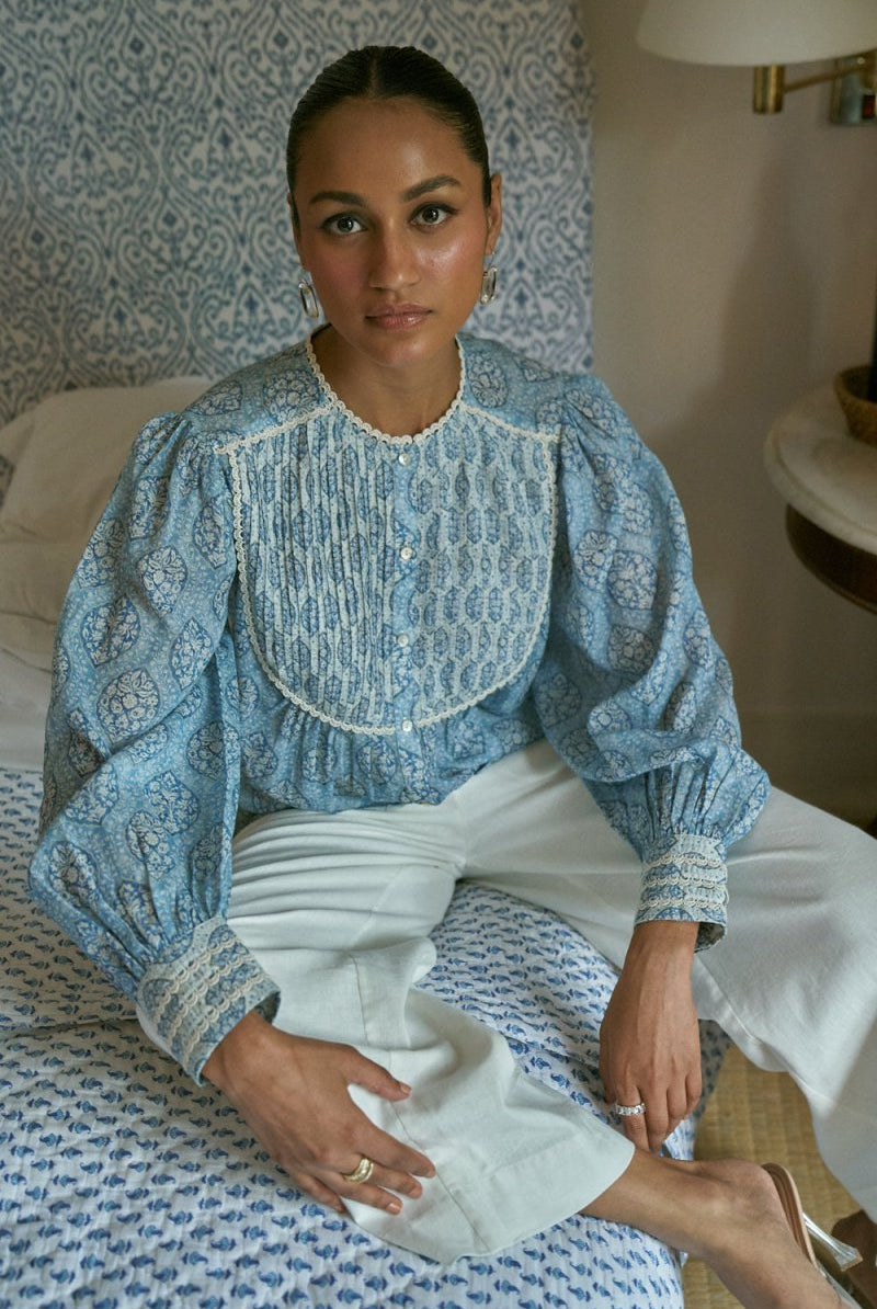 Ivy Blue Co-ord Set - Calling June India