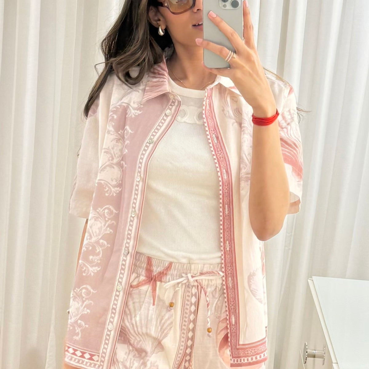 Calling June Star Shirt | Printed Cotton Oversized Shirt | Islaa SS26 ...