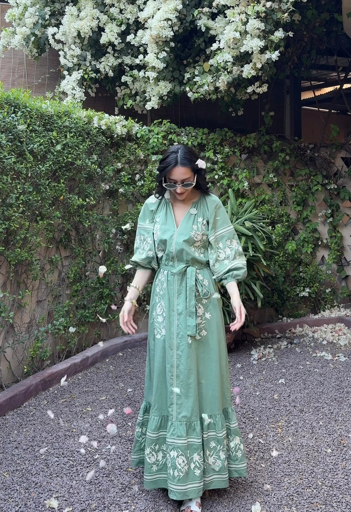 Komal Kapoor Grover in Celia Maxi Dress Calling June