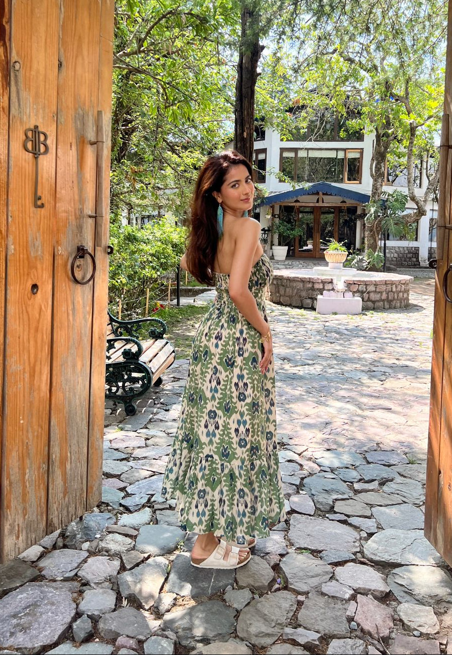 Yashaswinee in Nora Maxi Dress Calling June