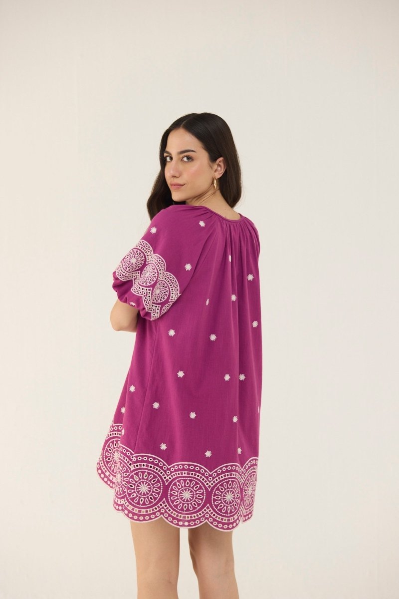 Heather Mini Dress - Calling June India