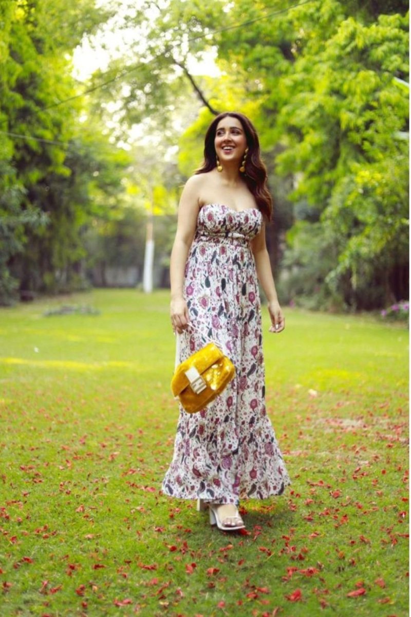 Sanjana Batra In Our Male White Dress - Calling June India